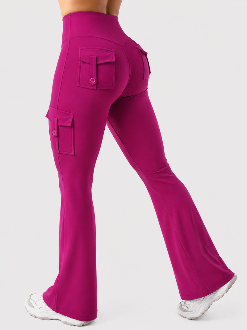Leggin Cargo Flare · Cintura Alta
