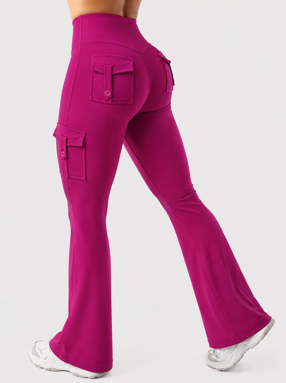 Leggin Cargo Flare · Cintura Alta
