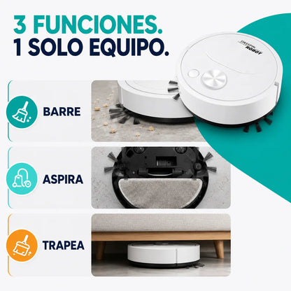 RoboMop 3X - barre, aspira y trapea